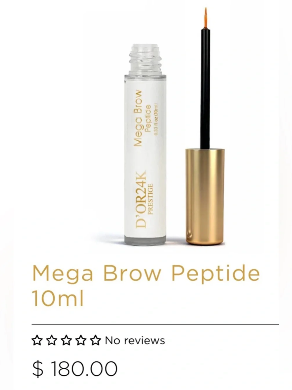 D'or24k Mega Brow Peptide - Picture 3 of 3